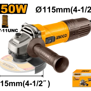 Amoladora Angular 4 1/2" 750W INGCO